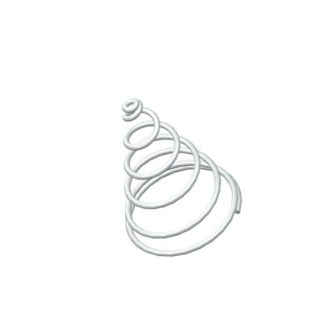 Approved Vendor Taper Spring, Lo= 0.85 , So= 0.375 , W= 0.042 G909989595